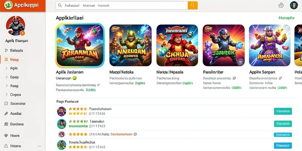 Tampilan antarmuka yang menarik dan mudah dinavigasi.