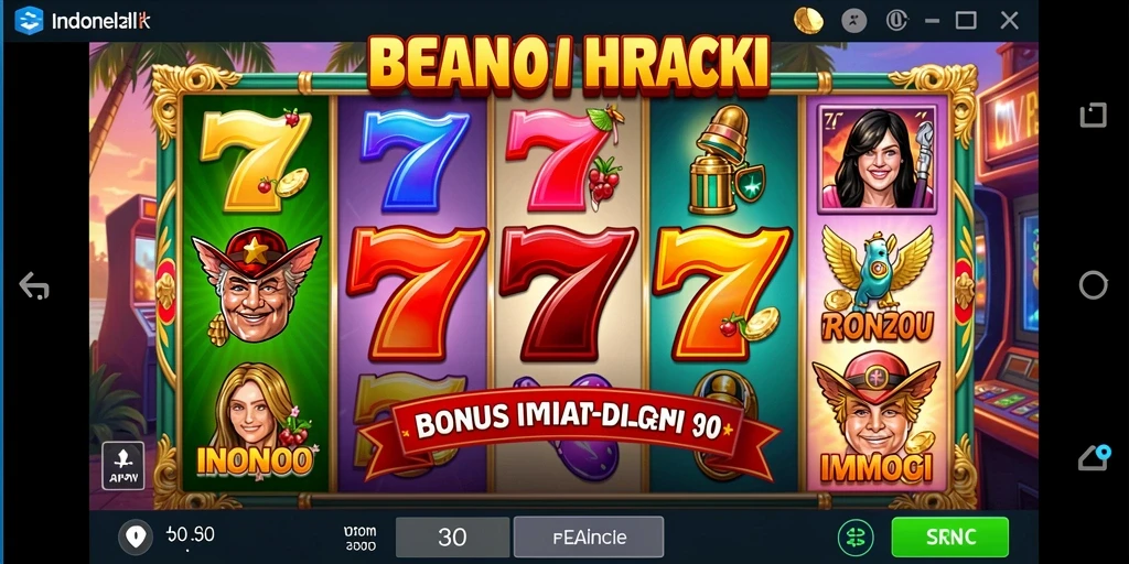 Screenshot menunjukkan grafis yang memukau dalam BOLA07.