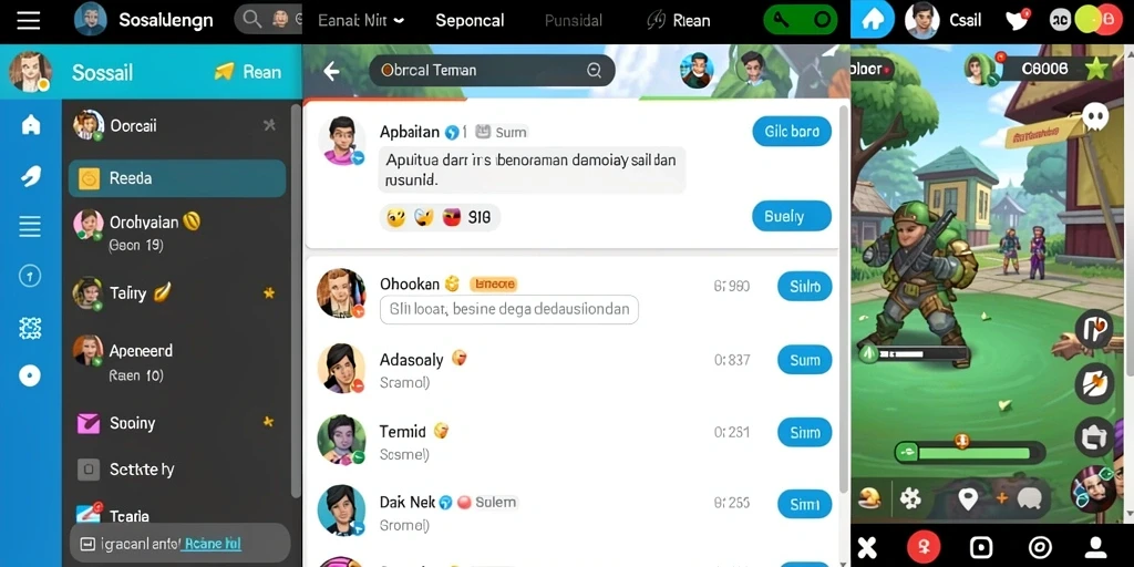 Tampilan antarmuka yang user-friendly.