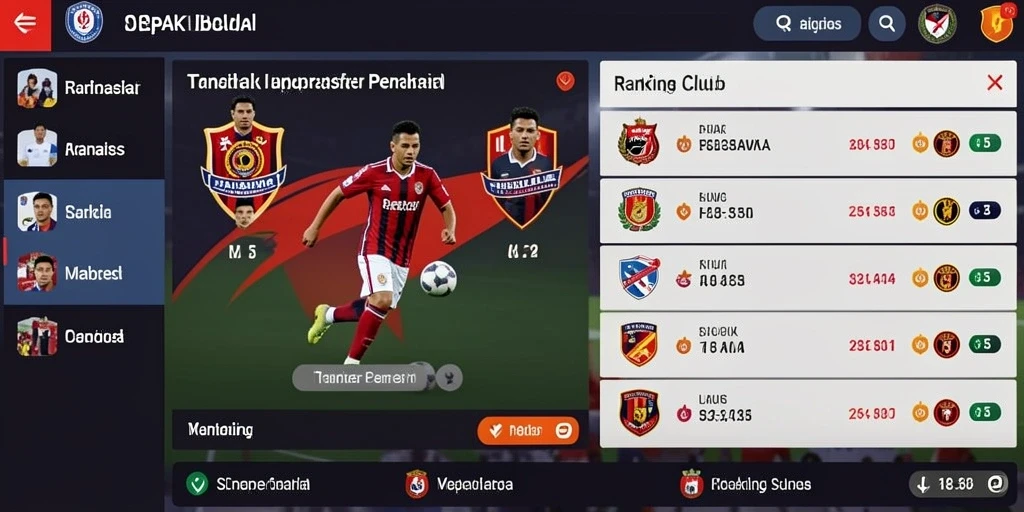 Tampilan menu utama yang menarik dan intuitif.