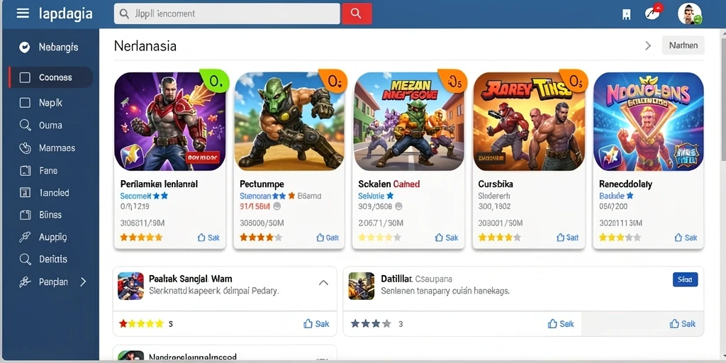 Tampilan antarmuka pengguna yang sederhana dan intuitif.