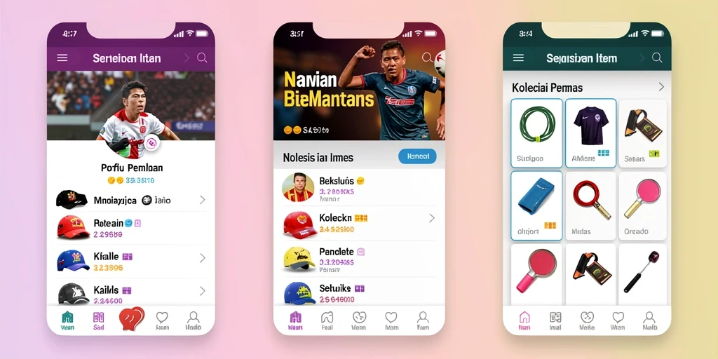Tampilan antarmuka yang menarik dan user-friendly.