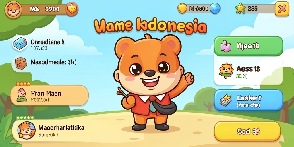 Tampilan warna-warni dari hidangan yang disajikan.