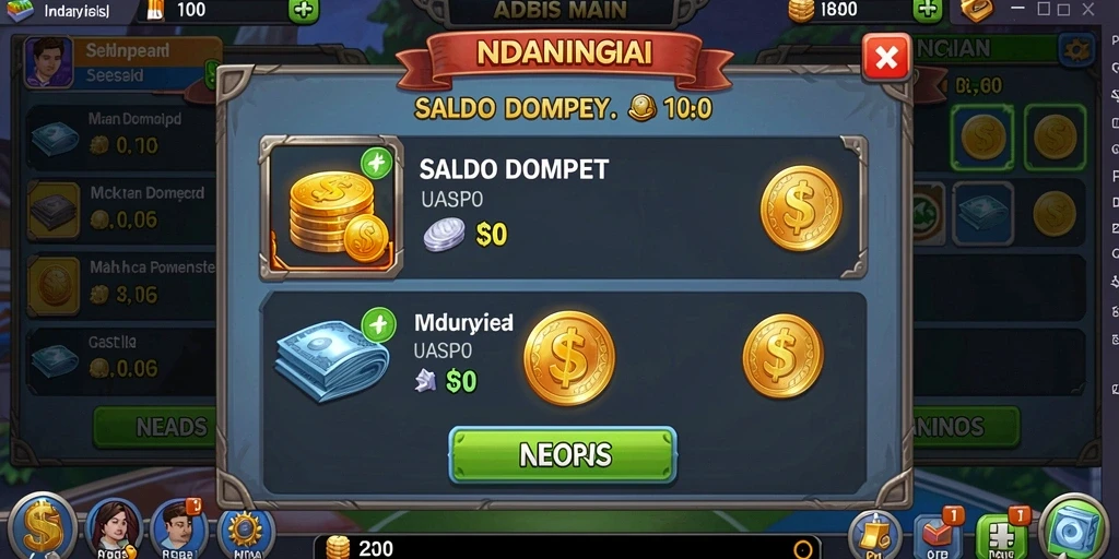 Tampilan awal game LION4D yang mengesankan.