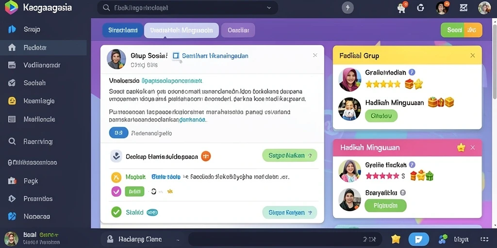 Tampilan antarmuka yang menarik dan mudah digunakan.