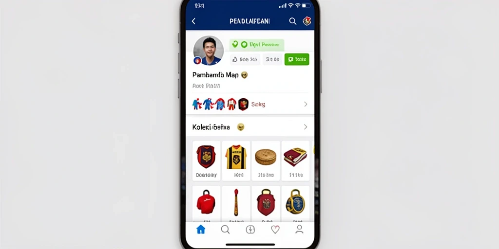 Tampilan karakter yang menarik dan penuh warna.