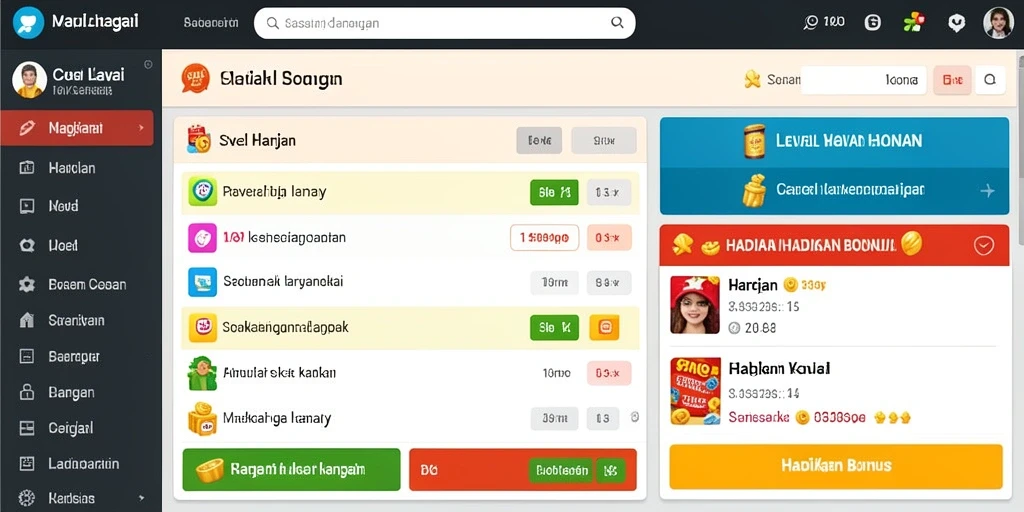 Tampilan antarmuka yang ramah pengguna dan menarik.